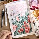 Mi Proyecto del curso: Creación de paletas de color con acuarela. Un proyecto de Creatividad, Ilustración tradicional, Pintura y Pintura a la acuarela de Carla Antillon - 04.01.2020