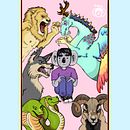 “La inseguridad de un furrito” ilustración digital  Ein Projekt aus dem Bereich Digitale Illustration von R Ramales - 04.08.2019