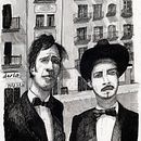 Retratos en tinta sobre papel. Un progetto di Street Art, Bozzetti, Disegno di ritratti e Illustrazione tradizionale di Marcelo Espiñeira De Angelis - 07.01.2020