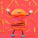 Mi Proyecto del curso: Introducción exprés al 3D: de cero a render con Cinema 4D. Un projet de Animation 3D de John Espitia - 11.01.2020