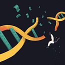 Un negocio genético | Forbes . Un projet de Dessin, Conception numérique et Illustration traditionnelle de Fran Pulido - 08.01.2020