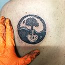 Proyecto Árbol de la vida Ying y Yang tattoo. Desenho de tatuagens projeto de Sofía Marrero Hernández - 16.03.2020