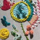 Mi Proyecto del curso: Técnicas avanzadas de bordado: puntadas y composiciones con volumen. Un proyecto de Bordado de margacreativa - 10.01.2020