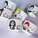 Tazas personalizadas pintadas a mano Ein Projekt aus dem Bereich Bildende Künste von Claudia Ramírez Noriega - 10.01.2020