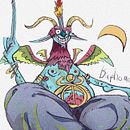 Mi Proyecto del curso: Diseño de personajes: Demons in Technicolour. Un proyecto de Diseño de personajes, Animación 2D, Concept Art, Creatividad, Dibujo, Diseño digital e Ilustración digital de Felipe Vasconcelos - 11.01.2020