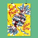 Fiesta de Sant Medir. Poster Design, Graphic Design, and Traditional illustration project by Enrique Molina - 01.13.2020