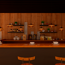 Cafeteria . 3D, Arsitektur, Dan Arsitektur Interior proyek oleh Isaias Jairo Buceta Gonzalez - 01.08.2020