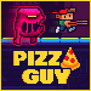 Videojuego: 'Pizza Guy'. 2D Animation, Character Animation, Pixel Art, and Video Games project by Daniel Benítez - 11.19.2019