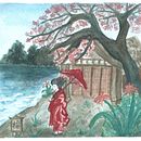 Mi Proyecto del curso: Ilustración en acuarela con influencia japonesa . % Andrea SH tarafından hazırlanan Güzel sanatlar, Yaratıcılık, Geleneksel illüstras, Ve on projesi - 01.14.2020