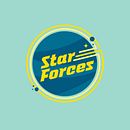 Star forces. Br, ing, Identit, Logo Design, and Graphic Design project by Estefanía C.M. - 10.15.2018