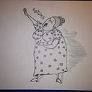 Mi Proyecto del curso: Una señora con mucho tono Ein Projekt aus dem Bereich Animation von Figuren, Skizzenentwurf, Comic, Bleistiftzeichnung, Design von Figuren und Traditionelle Illustration von taniaguedesr - 16.01.2020