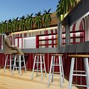 Mi Proyecto del curso: Diseño de interiores para restaurantes. Projekt z dziedziny 3D, Architektura wnętrz i Projektowanie wnętrz użytkownika lucyprado - 20.01.2020