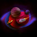 Space. Digital Illustration project by pepeanglada ※‎ - 01.19.2020