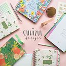 Chiazul Designs. Design, Traditional illustration, and Paper Craft project by Chia Zuñiga Lombardi - 05.21.2019