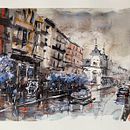 Proyecto final. Een project van Aquarelschilderen van rgdani - 21.01.2020