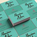 Mi Proyecto del curso: Lettering cursivo para logotipos. Lettering project by Almudena Molina de la Chica - 01.22.2020