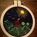 Mi Proyecto del curso: Técnicas básicas de bordado: puntadas, composiciones y gamas cromáticas. Projekt z dziedziny  Haft użytkownika Lud - 03.04.2020