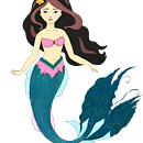 Sirena. Een project van Digitale illustratie y Kinderillustratie van Cristina Rubio - 24.01.2020
