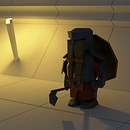 Mi Proyecto del curso: Modelado de personajes low poly para videojuegos . Projekt z dziedziny 3D i Animacje 3D użytkownika Francisco Javier Moreno Carracedo - 25.01.2020