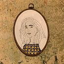 Mi Proyecto del curso: Creación de retratos bordados. Un projet de Broderie de bia_fig_brito - 27.01.2020