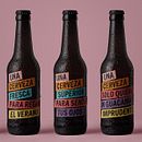 Una Cerveza (Packaging). Un proyecto de Cop, writing y Packaging de Vibranding - 27.01.2020