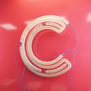 Meu projeto do curso: Lettering 3D: modelagem e texturização com o Cinema 4D Ein Projekt aus dem Bereich 3D, 3-D-Design, T und pografie von Cissa Monteiro - 27.01.2020