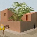 Mi Proyecto del curso: Representación gráfica de proyectos arquitectónicos. Een project van Architectuur van Fausto Ofracio - 27.01.2020