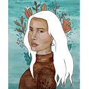 Mata ki te range. Un progetto di Belle arti, Creatività, Disegno di ritratti, Illustrazione botanica e Pittura ad acquerello di Paloma Segura - 28.01.2020