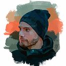 Arrebol. Un progetto di Belle arti, Creatività, Disegno di ritratti, Design digitale e Illustrazione digitale di Paloma Segura - 28.01.2020