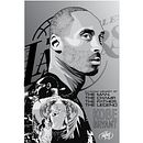 In loving memory of Kobe Bryant. Un proyecto de Diseño, Diseño gráfico e Ilustración vectorial de Rafael Cortes Casas - 28.01.2020
