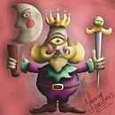Rey de reyes. Design e Ilustração tradicional projeto de Macaco Homeless - 29.01.2020