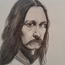 Diego: Retrato realista con lápiz de grafito . Gambar Realistis proyek oleh Ivonne Ordoñez - 02.01.2020