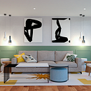  LIVING ROOM. Interior Design project by Karla Méndez Vásquez - 02.01.2020