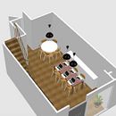 Proyecto: diseño de interior oficina. Projekt z dziedziny 3D użytkownika lydia_godo - 02.02.2020