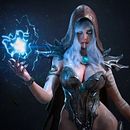 Witch. 3D, Game Development, 3D Design, 3D Character Design, 3D Modeling, and Video Games project by Manu Herrador - 02.03.2020