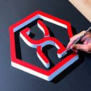 Collaboration with Skydance Studios (ALTERED CARBON). Un proyecto de Pintura acrílica, Bellas Artes, Diseño de logotipos, Redes Sociales y Vídeo de James Lewis - 21.08.2019