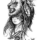 Mi Proyecto del curso: Diseño e ilustración digital de tatuajes con Procreate. Desenho de tatuagens projeto de Macaco Homeless - 04.02.2020
