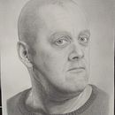 Auto-retrato realista com lápis grafite. Realistic Drawing project by Joaquim Soares - 02.07.2020