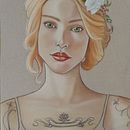 Mi Proyecto del curso: Ilustración con pastel y lápices de colores. Un proyecto de Dibujo, Dibujo artístico, Dibujo de Retrato y Pintura de essuvigi - 10.02.2020