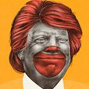 Donald McDonald. Desenho realista e Ilustração tradicional projeto de David Octane - 13.02.2020
