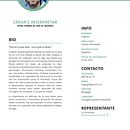 CV . Un progetto di Cinema, video e TV, Comunicazione, Consulenza creativa, Cop, writing, Creatività, Educazione, Script, Naming, Produzione audiovisiva e Pubblicità di Eugenio Gómez Hernàndez - 14.02.2020