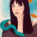 Acostumbrada a la decepción . Un projet de Beaux Arts et Illustration traditionnelle de Fernanda Roja - 21.02.2020