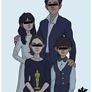 PARASITE Dir. Bong Joon Ho - 2020 #Oscars Best Picture Winner. Un progetto di Animazione, Disegno, Design, Design digitale, Illustrazione tradizionale e Illustrazione digitale di Rakel Moral - 16.02.2020
