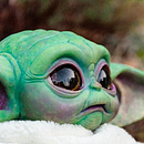 BABY YODA. Un proyecto de Diseño de personajes y Escultura de Úrsula Gutiérrez Iranzo - 16.02.2020