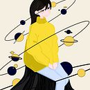 el planeta de la niña  . Komik proyek oleh Shingo Sayuki - 02.20.2020