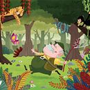 Butterfly Hunter | Cazador Mariposas Ein Projekt aus dem Bereich Traditionelle Illustration, Digitale Illustration und Kinderillustration von Mamen Aran Cerezo - 18.02.2020