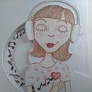 Music Goes From the Heart . % Natalija Djurdjevc tarafından hazırlanan Kağıt El Sanatları projesi - 02.20.2020