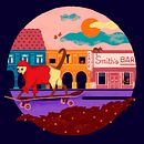 Gato Skater. Un proyecto de Ilustración digital de Sofía Martínez - 21.02.2020