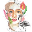 Done! This was an amazing class, thank you Ana!. Un progetto di Illustrazione tradizionale di Isabelle Lafrance - 19.02.2020