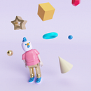 Diseño de personajes en Cinema 4D: del boceto a la impresión 3D. 3D Design project by natyosmon11 - 02.22.2020